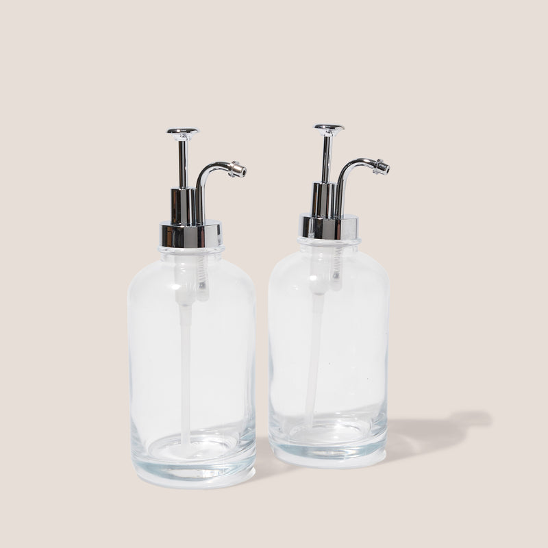Silver Syrup Dispenser
