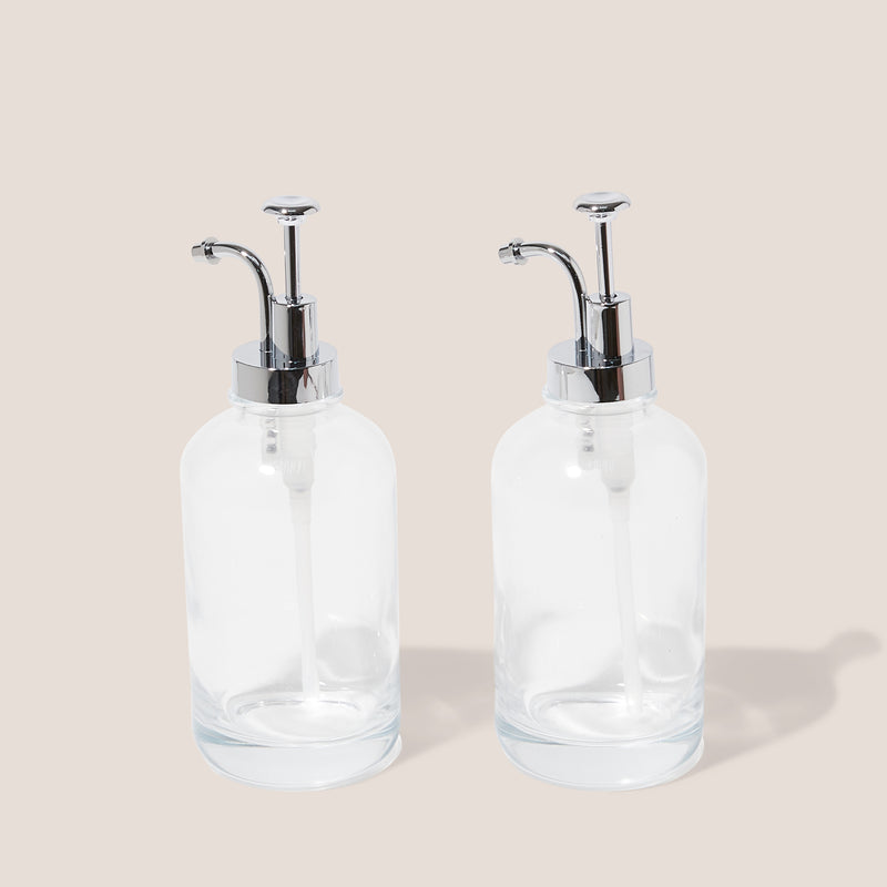 Silver Syrup Dispenser