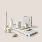 White Marble Bath Caddy