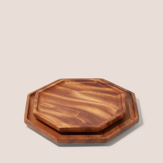 Wood Plate Tray