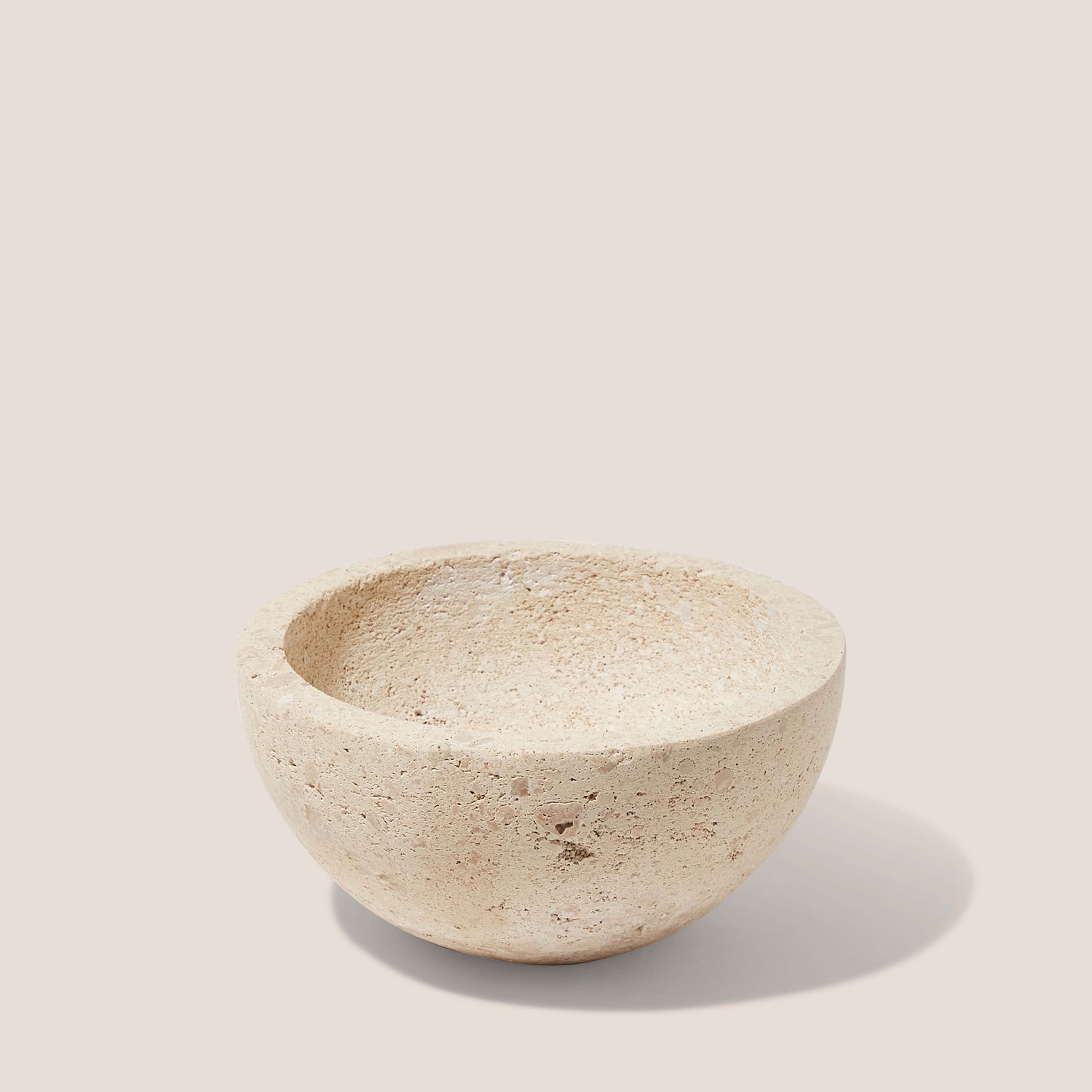 Travertine Stone Bowl