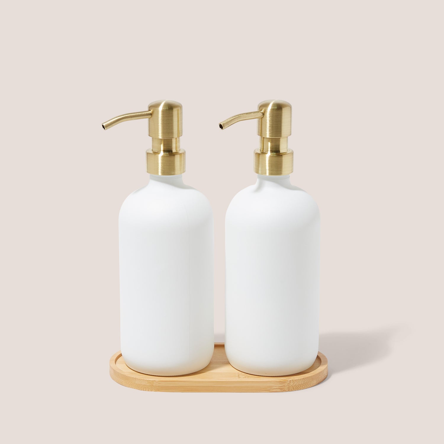 White Soap Dispenser