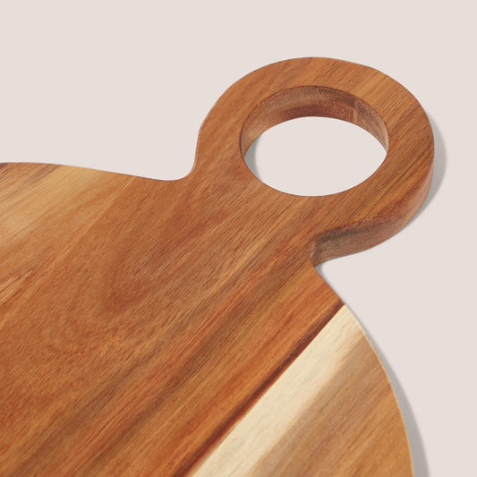 Round Wood Serving Board