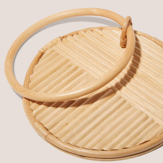 Rattan Towel Holder Ring