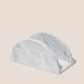 White Marble Napkin Holder