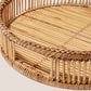 Round Rattan Tray