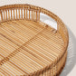 Round Rattan Tray