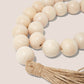 Large Wood Bead Garland