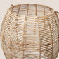 Wicker Lantern with Handle