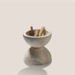 Travertine Incense Burner